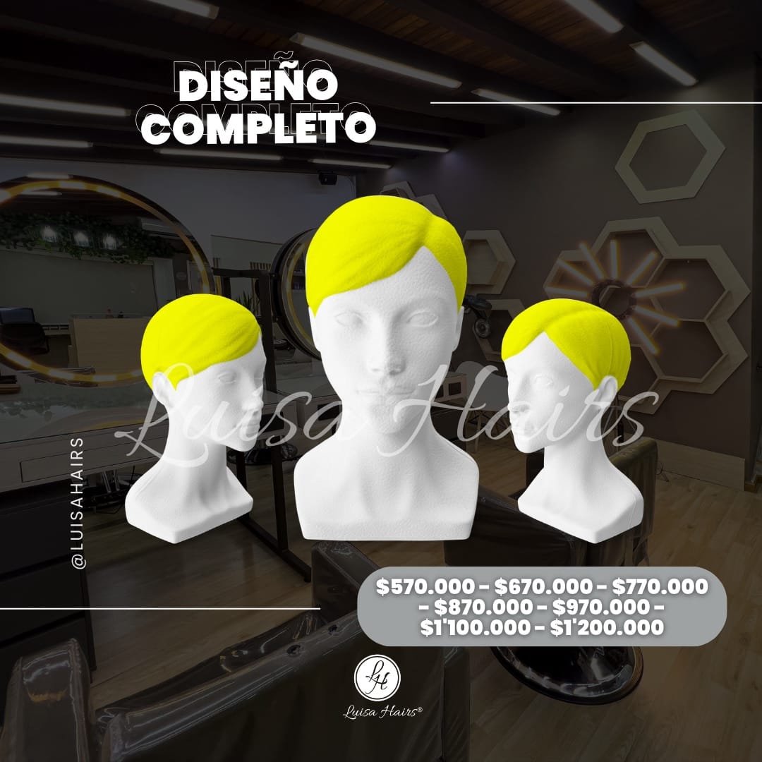 Diseño de color (cabeza completa) - 5