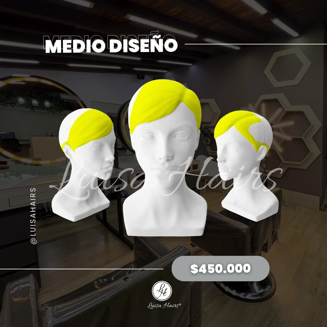 Medio diseño (media cabeza)