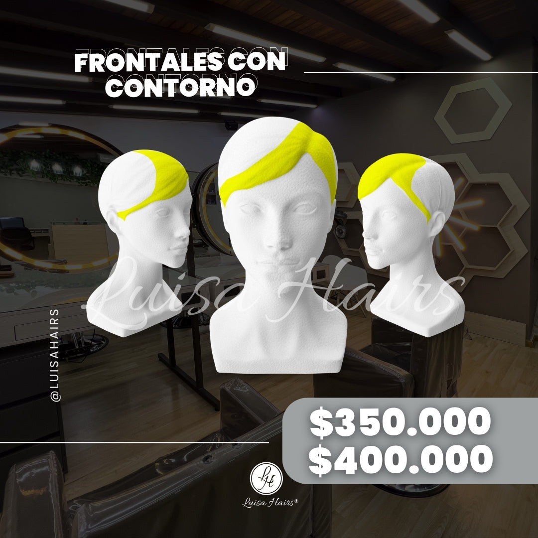 FRONTALES CON CONTORNO - RETOQUE PARCIAL